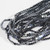 4mm Hematite Flat heart bead strand