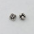 India Silver, 5.5mm Flower Spacer