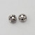 India Silver, 7mm Rope & Dot Round Bead