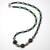 Opera Necklace | Bronzite, African Chrysocolla and Silver | 26 Inch Necklace