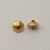 Brass, 9x12mm Saucer Bead