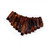 Red Tiger's Eye Mini Fans