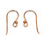 Copper, French Ear Wires 25mm | 50 pairs