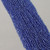 11/0 Dark Blue Silver Line Czech Seed Bead