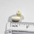 1/2 inch white bone hairpipe bead with a 1mm hole. 