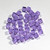 Swarovski Cube Bead | 6mm | Violet