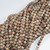 8mm Silver Mist Agate bead strand. 