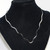 Silver Plate Wavy Collar 