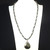 Healers Gold Pyrite and Black Agate Necklace
