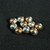 Copper and Silver Bead Rounds 8mm | 10 count