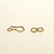 Gold Fill Hook & Eye Clasp 21mm | 10ct.