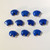 Lapis Dyed Howlite Mini Zuni Bear Bead 10x14mm | 10ct Bag