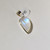 Rainbow Moonstone Pendant 27x15mm