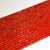 Red Bamboo Coral Tube Bead, 4x8mm