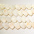 22mm Mother of Pearl Heart bead | Top diagonal drill