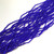 11/0 Royal Blue Silver Lined Seed Bead | Square Hole