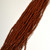 11/0 Light Brown Opaque Charlotte Cut Czech Seed Beads sold by the hank. 