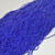 11/0 Dark Blue Opaque Iris Charlotte Cut Czech Seed Bead 