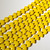 Yellow Dyed Magnesite Bear Strand | 13x18mm