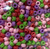 9mm Pastel Matte Multi Color | Crow Bead/Pony Bead | 1000ct bag