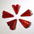 Metallic Red Adult Jingle Cones | 100ct pack