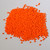 8/0 Orange Opaque Czech Seed Bead | 50 gram bag
