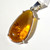 Amber and Sterling Silver Pendant 33 x 27 mm
