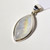 Rainbow Moonstone and sterling silver pendant 29x16mm