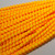 8mm Velvet Sunflower Czech Glass Beads Strand | 8" Strand