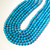 8mm Turquoise Round Bead strand. 