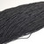 11/0 Black Opaque Matte Czech Seed Bead | Hank