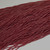 11/0 Transparent Garnet Matte Czech Seed Bead | Hank