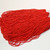 13/0 Red Opaque Charlotte Cut Czech Seed Bead | 1 Hank