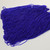 13/0 Cobalt Transparent Charlotte Cut Czech Seed Bead | 1 Hank