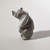 Albert Livingston Standing Bear Fetish | Grey Marble #1