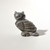 Albert Livingston Owl Fetish | Grey Marble
