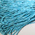 4x13mm Reconstituted Turquoise Rectangle Bead