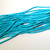 5x18mm Turquoise Dyed Howlite Tube Bead