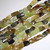 Flower Jade Rectangle Mix, 15X15-30mm