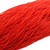 10/0 Transparent Light Red Seed Bead | 1 Hank
