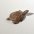 Turtle Fetish carved by Albert Livingston | Red Stripe Serpentine
