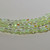 6mm Green AB Glow in the dark round bead strand