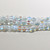 6mm Light Blue AB Glow in the dark round bead strand | 8 inch 