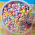 9mm Spring Pastel Matte Multi Color | Crow Bead/Pony Bead | 1000ct bag