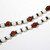 Matinee Necklace | Mother of Pearl, Carnelian and Silver | 21.5 Inches 