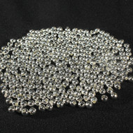 4mm Silver Plate Round Beads | 1000ct Bags