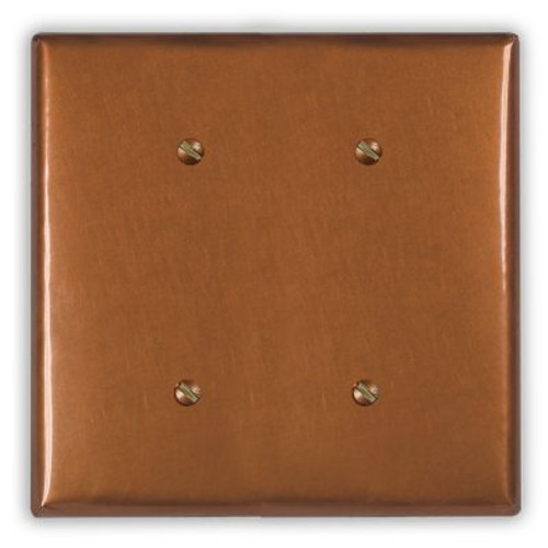 2-Blank Copper Wall Plate