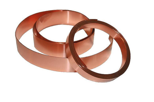 10 Mil/ 1" X 8' Copper Strip