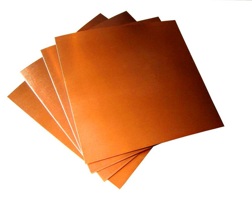 40 Mil/ 8" X 8" Copper Sheet (1 sheet)