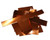 assorted copper remnant pieces